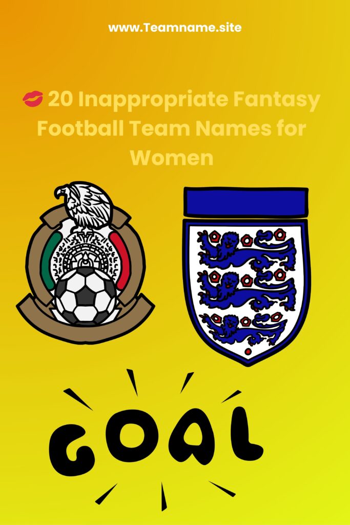 Inappropriate fantasy football team names